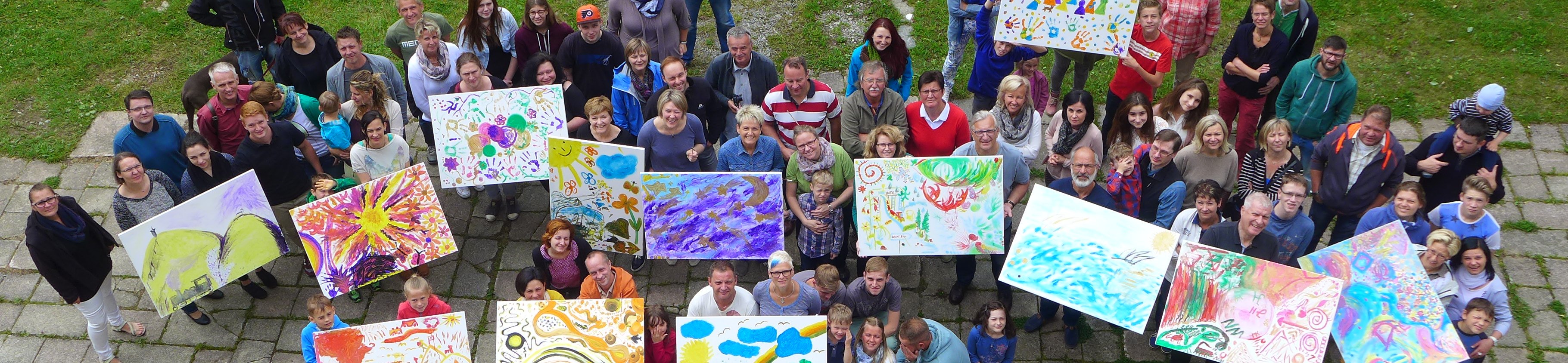 Aktion MVZ-Chemnitz. Kreativ im Team. Teambilder