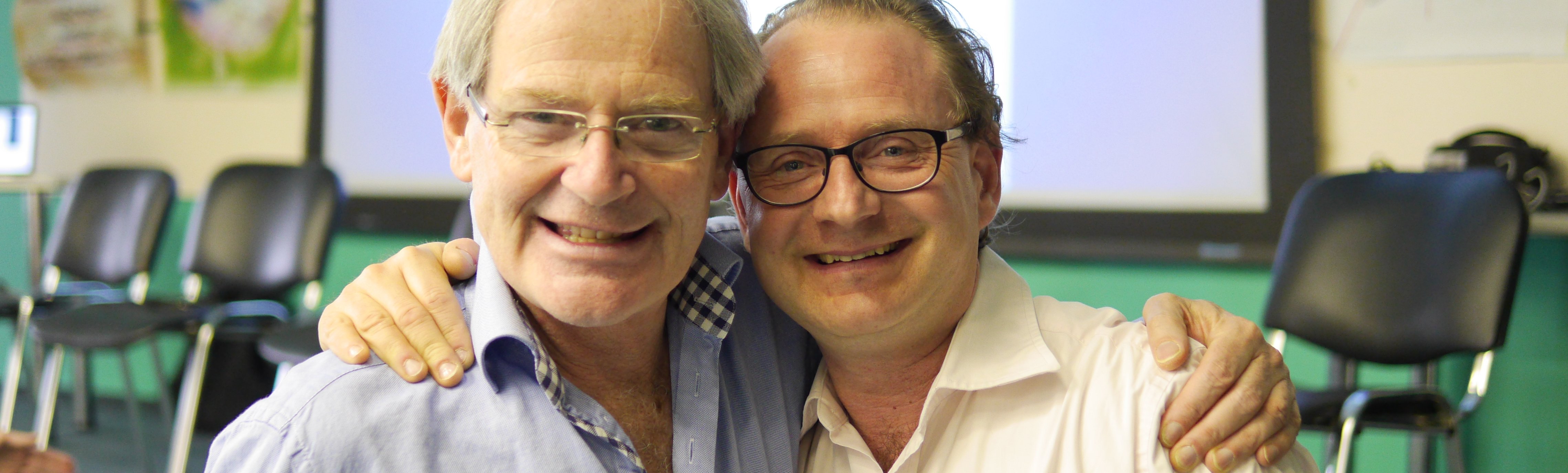 Foto Ralf und Lukas Beste Freude im Training und Leben.