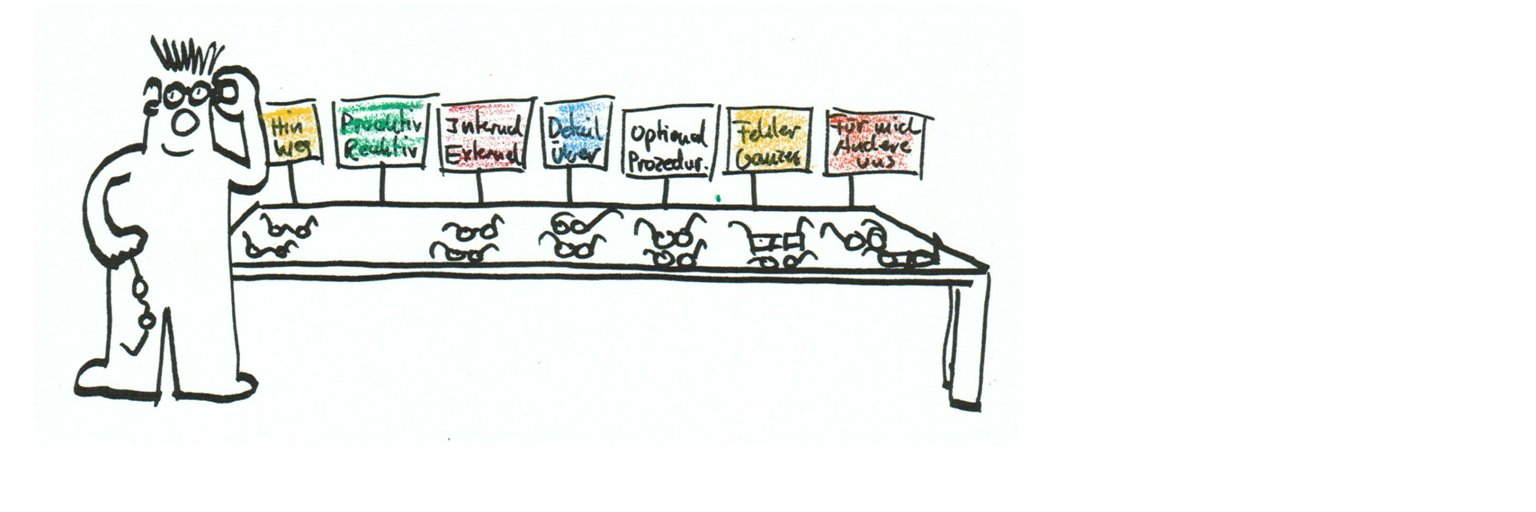 Skizze Metaprogrogramme als Brillenwechsel dargestellt Ralf Käppler stepout Dresden